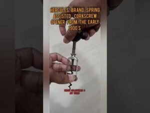 Antique German, Hercules Brand Cork Screw Opener/Wine Opener From the early 1900’s #shorts