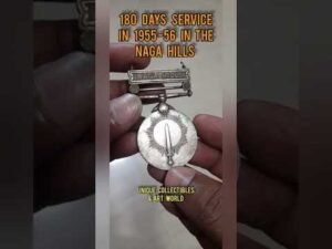 General Service Medal – Naga Hills , Indian Army Medals Collection #shorts