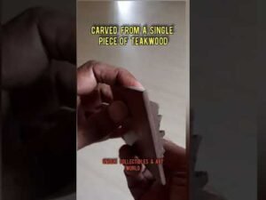 Vintage Wooden Paper Weight #shorts