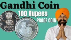 Mahatma Gandhi 100 Rupees Proof Set Coin | #Thecurrencypedia