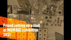MUMBAI exhibition 2021 – setting up a stall