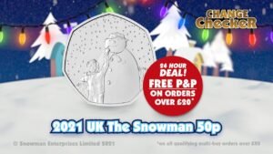 The 2021 UK Snowman™ 50p – DESIGN REVEALED!