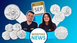 September News – Winnie the Pooh series continues, Charles Babbage 50p, and a mintage figure update!