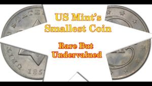 Under Valued Three Cent Smallest Silver US Coin Ever Minted