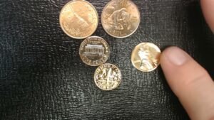 Gold Cents Dime Found In Change – Am I Rich?