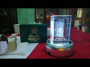 CRYSTAL STAMP FROM OMAN