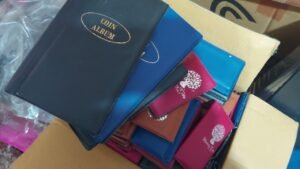 Coin Accessories and Coin Albums to store Coins