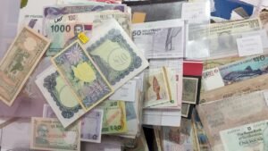 I was arranging some of my Banknotes collection