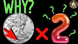 This Silver Eagle is worth almost twice as much? I “untube” Eagles!