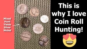 Searching Rolls of Nickels, Dimes & Quarters for Hidden Treasure!