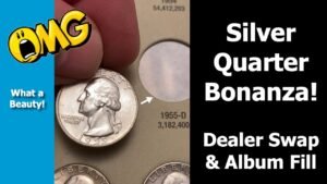 Silver Quarter Haul from Coin Show