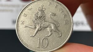 1968 United Kingdom 10 New Pence Coin • Values, Information, Mintage, History, and More