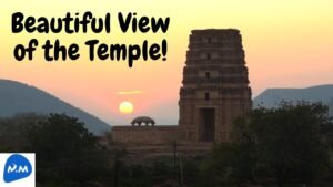 Beautiful View of the Temple | Temple during Golden Hour | Temple on a Twilight Sky|Master Mano|V275