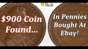 $900 Coin Found In Pennies Bought At Ebay!!