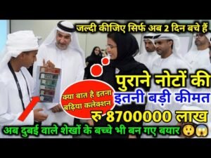 पुराने नोटों की इतनी बड़ी कीमत रू87 लाख मिलेगी कभी सोचा भी नहीं such a high price of old notes