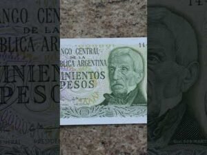 BANACO CENTRAL DE LA REPUBLICA ARGENTINA – 500 QUINIENTOS PESOS