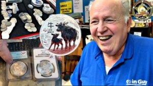 My Local Coin Shop Owner Has BIG SILVER For Sale! Coin History Here!