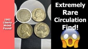 Coin Roll Hunting Nickels: I found a V Nickel. It’s Rare to Find these in Circulation!