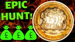 TOP FINDS! RARE ERROR COIN! £2 Coin Bag Hunt #16