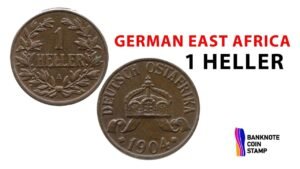 German East Africa 1 Heller | East Africa Coins | Coins collection