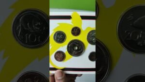 Papua New Guinea 1995 Commemorative Uncirculated Coin Set #shorts #coin #english