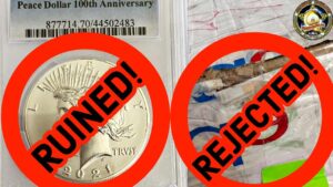 Pcgs ruined a perfect coin! rejected packages! community stories.
