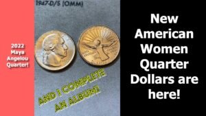 Coin Folder Completed from Coin Roll Hunting! 2022 New Quarters Found!