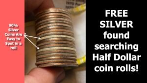 INCREDIBLE! Coin Roll Hunting and Finding Silver Half Dollars