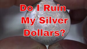Did i ruin my silver morgan dollars? restoration attempt