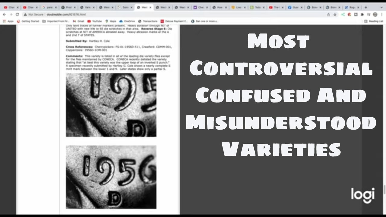 The Most Controversial Misunderstood & Confused Varieties Mint Mark Varieties