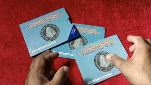 Unc and proof coins set