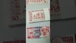 GUINEA BISSAU 50 PESOS 1990 #shorts #english #banknotes
