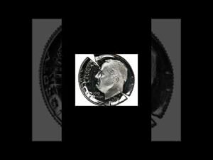 $3,840 1973 Clashed Die Dime Error Coin #shorts