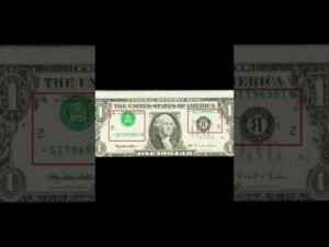 Dollar Bill Error Worth $4,800! #shorts