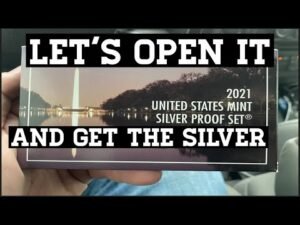 Busting open a 2021 Silver Mint Set