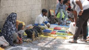 Street coin sellers of Bangalore