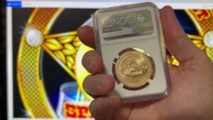 A little bit of gold is becoming unobtainable but gold mining is up!