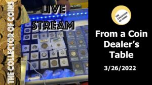 Coin show live: from a coin dealer’s table
