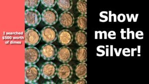 Can we find Silver? Coin roll hunting $500 worth of Dimes