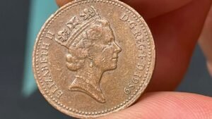 1989 United Kingdom 1p One Penny Coin • Values, Information, Mintage, History, and More