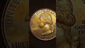 2012 toned Hawaii quarter cud what did I find