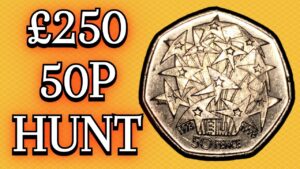 On the hunt for rare coins! – 50p coin hunt #131