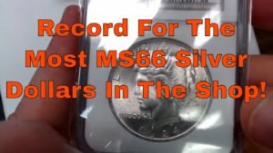 Crazy Amount Of MS65 MS66 & MS67 Silver Dollars! UNBELIEVABLE