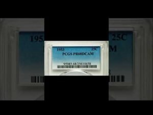 $11,000 Quarter 1953 Proof Washington Quarter DDO Error #shorts