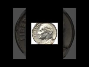 $2,300 Roosevelt Dime No Date Struck Between Pennies #shorts