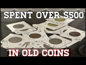 I bought over $500 in old coins for my collection key dates