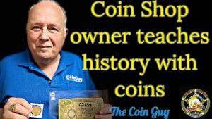 My Coin Shop Owner Teaches History Through Coin Collecting.