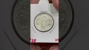 Brilliant UNC 1938 1/2₹ , #india #collection #coins