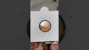 Brilliant UNC 1/12 Anna’s 1926 B mint , Mint red colour