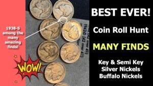 Wow!!! My BEST EVER Nickel Coin Roll Hunt. WoW!!!